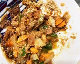 お一人様☆野菜たっぷり梅味噌味オムライス作り方8写真
