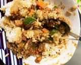 お一人様☆野菜たっぷり梅味噌味オムライス作り方9写真