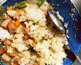 お一人様☆野菜たっぷり梅ポン味オムライス作り方9写真
