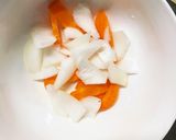 お一人様☆野菜たっぷり梅ポン味オムライス作り方14写真