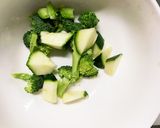 お一人様☆野菜たっぷり梅ポン味オムライス作り方15写真