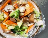 お一人様☆野菜たっぷり梅味噌味オムライス作り方19写真