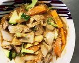 お一人様☆野菜たっぷり梅ポン味オムライス作り方21写真