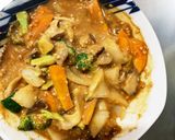 お一人様☆野菜たっぷり梅ポン味オムライス作り方22写真