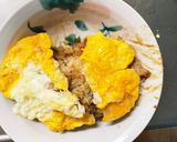 お一人様☆野菜たっぷり梅味噌味オムライス作り方26写真