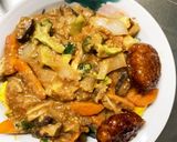 お一人様☆野菜たっぷり梅ポン味オムライス作り方29写真