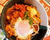 これは贅沢！豚キムチー玉うどん作り方6写真