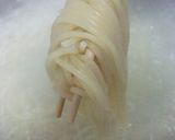 梅と温泉卵のパスタ作り方16写真