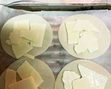 チーズアーモンドわさびせんべい作り方2写真