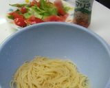 ポン酢でいただき♥豚しゃぶサラダパスタ作り方2写真