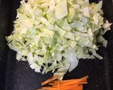 給食の「焼肉サラダ」♡ちょっぴり贅沢作り方1写真