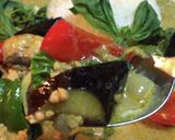 鶏ムネ肉のダイエットグリーンカレー♡作り方25写真