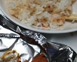 焼き明太子おにぎり　お弁当用作り方1写真