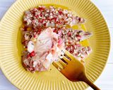 43℃ 鯵のマリネ：口の中で解ける旨味作り方36写真
