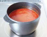 トマトジュースで【トマトクリームスープ】作り方4写真