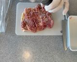 ラクックで皮パリ！焼いて作る油淋鶏作り方2写真