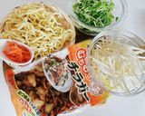 むちむちチラガーの焼きそば作り方2写真