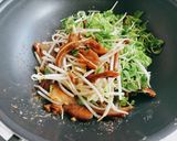 むちむちチラガーの焼きそば作り方3写真