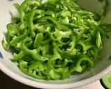ピーマンとサバの水煮缶の簡単おかず★作り方1写真