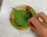 電子レンジで♪大葉のサクッとチップス作り方1写真