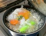 ポリCOOK保温 缶詰でカオマンガイ風作り方6写真