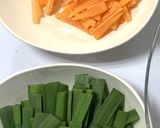 たんぱくプラス！もっちりチヂミ作り方1写真