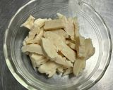 サラダチキンとキャベツの塩昆布和え作り方3写真