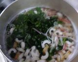ほうれん草の中華スープ作り方4写真