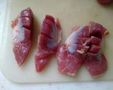 砂肝の柚子胡椒レモン炒め作り方3写真