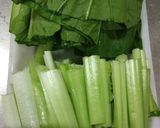 江戸菜の卵とじ作り方1写真