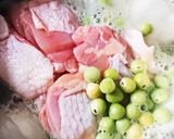 具材たくさんの親子丼作り方5写真
