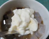ヨーグルトみつ豆&皮付きキウイみつ豆作り方1写真