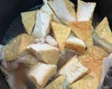 簡単☆ヘルシー☆豚バラ肉と厚揚げの煮物作り方2写真