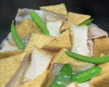簡単☆ヘルシー☆豚バラ肉と厚揚げの煮物作り方4写真