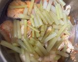 フキと鶏むね肉の煮物作り方9写真