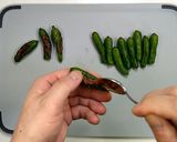ししとう梅肉の豚巻き揚げ★動画あり★作り方4写真