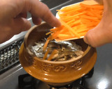 峠の釜めしの釜で作る炊き込みご飯作り方3写真