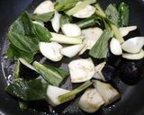 簡単！厚揚げと茄子小松菜の味噌炒め作り方2写真