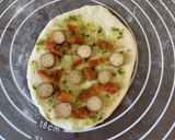 スモークチーズ&バジルドライトマトパン作り方5写真