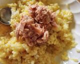 レンジde炒飯ツナみょうが☆ランチ☆弁当作り方1写真
