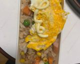 レンジ簡単中華風ロコモコ味オムライス弁当作り方13写真