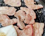 ネギ塩豚カルビ♪レモンでさっぱり作り方4写真