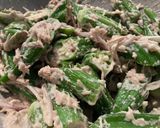 Creamy Tuna Okra作り方5写真