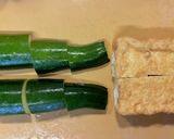 簡単♪ズッキーニと厚揚げの揚げ浸し作り方1写真