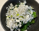 ごま油香る、ほうれん草としらすあえ作り方4写真
