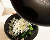 ごま油香る、ほうれん草としらすあえ作り方6写真
