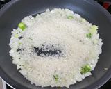 ホタテとアスパラガスのリゾット作り方4写真