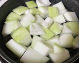 【取り分け離乳食】冬瓜のペースト（初期）作り方2写真