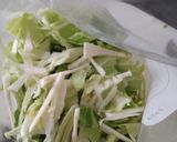 キャベツのおかかポン酢漬け作り方1写真