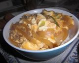 優しい味の　親子丼　～自家製つゆで～作り方5写真